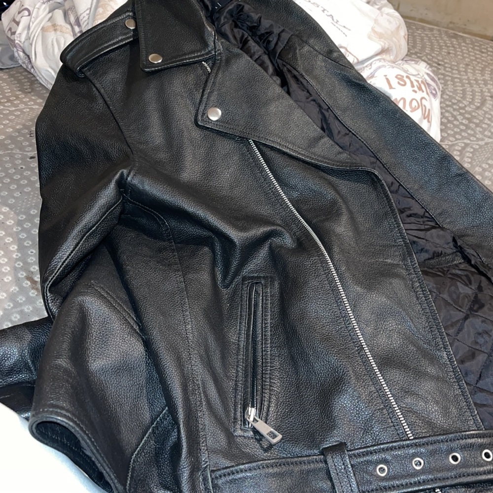 Mens leather jacket - Picture 4 of 6